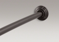 Kohler® 9349-2BZ Expanse® Traditional Curved Shower Rod, Stainless Steel, Oil Rubbed Bronze