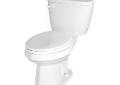 Gerber 21-418 Maxwell ErgoHeight Elongated Two Piece Toilet - White