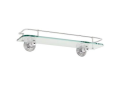 Ginger 1135T-24-PC 24" Gallery Rail Shelf - Polished Chrome