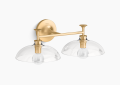 KohlerK-31769-SC02-2GL Tone(TM) Two-Light Sconce - Brushed Moderne Brass