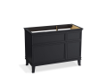 Kohler® 29481-1WX Artifacts™ Vanity Cabinet, 34-5/8 in OAH x 48-1/16 in OAW x 21-7/8 in OAD, Floor Mounting, Slate Grey Cabinet
