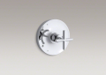 Kohler T14423-3-CP Rite-Temp(R) Valve Trim, Cross Handle