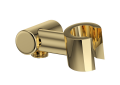Rohl 1630ULB Handshower Holder with Outlet for Shower Arm Connection - Unlacquered Brass
