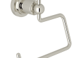 Rohl A1492IWPN Campo Wall Mount Open Toilet Paper Holder - Polished Nickel