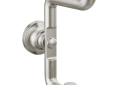 DELTA® 73535-SS Bathroom Hook, (2) Hooks, 5.5 in OAH x 1.75 in OAW x 4.625 in OAD, Zinc, Import