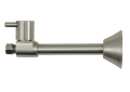 Mountain Plumbing Products MT517L-NL/BRN MT517L-NL Lever Handle, 1/4 in Nominal, Compression End Style, Brushed Nickel