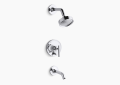 Kohler® T14420-4-CP Shower Faucet, 2.5 gpm Shower, Polished Chrome