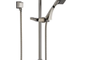 Brizo® 85730-PN Hand Shower, Virage®, 1-Function Shower Head, 2 gpm, 60 to 82 in L Hose, 1/2-14 NPSM Connection, Polished Nickel, Import