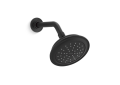 Kohler® 72774-G-BL 72774-G Artifacts® Single-Function Shower Head, 1.75 gpm Max Flow, Wall Mount, 3-15/16 in H x 6 in Dia Head