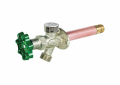 Prier® C-144D10 Diamond C-144 Freezeless Wall Hydrant With Anti-Siphon Vacuum Breaker, 1/2 in, MNPT x C, 360 deg Full Turn Wall Opening, Domestic