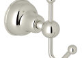 ROHL CIS7PN Arcana Wall Mount Single Robe Hook - Polished Nickel