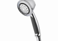 DELTA® 59478-PK Premium Hand Shower, 5 Shower Head, 2.5 gpm Flow Rate, 60 to 82 in L Hose, 1/2 in Connection, Polished Chrome, Import
