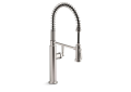 Kohler(R) K-28360-VS Edalyn(TM) by Studio McGee Semi-Professional Kitchen Sink Faucet with Two-Function Sprayhead - Vibrant Stainless