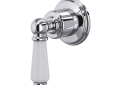 ROHL U.3240L-APC/TO Edwardian Trim for Volume Controls & Diverters - Polished Chrome