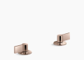 Kohler K-77974-4-RGD Components(TM) Bathroom Sink Handles with Lever Design - Vibrant Rose Gold