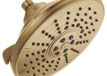 DELTA® 52680-CZ Raincan Shower Head, 2.5 gpm Flow Rate, 3 Sprays, Wall Mount, Import