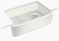 Kohler K-24268-NY Ironridge(R) 34" Undermount Single-Bowl Farmhouse Kitchen Sink - Dune