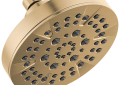 DELTA® 52535-CZ Universal Showering Components Dual Shower Head, 1.75 gpm Max Flow, 5 Sprays, Wall Mounting, Import