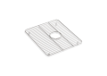 Kohler® 8395-ST Bottom Sink Rack, Whitehaven®, 17-5/16 in L x 14-1/2 in W x 1-1/4 in H, Stainless Steel