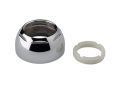 DELTA® RP50 Replacement Cap Assembly With Adjusting Ring, For Use With 1-Handle Kitchen Faucet, Polished Chrome