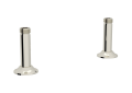 ROHL U.6794PN-2 Georgian Era Straight Deck Unions for Bridge Faucet - Polished Nickel