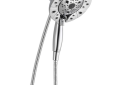 DELTA® 58480-PR-PK In2ition® 2-in-1 Universal Shower Head and Hand Shower Combo, 1.75 gpm Flow Rate, 60 to 82 in L Hose, Lumicoat™ Polished Chrome, Import