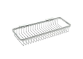 Ginger 552G-PC Long Deep Toiletry Basket - Polished Chrome