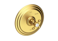 Newport Brass 4-924BP-10 Balanced Pressure Shower Trim Plate with Handle. Less Showerhead, Arm and Flange - Satin Bronze