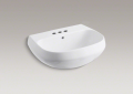Kohler 2296-4-0 Wellworth(R) Lavatory Basins