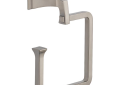 DELTA® 75146-SS Dryden™ Towel Ring, 6 in Ring, 3-1/2 in OAD x 7-3/4 in OAH, Brass, Stainless Steel, Import