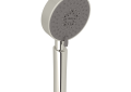Perrin & Rowe SOF136PN Rohl Cross Collection Handshower Hand Set Single-Function, 4 in Dia Shower Head 5-Function Shower Head, 1.75 gpm Flow Rate, 1/2 in Male Connection, Nickel, Import