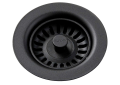 Elkay® LKQS35BK Drain Fitting With Removable Basket Strainer and Rubber Stopper