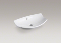 Kohler 2530-0 Leaf TM Vessel Above-Counter Bathroom Sink