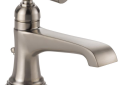 Brizo® 65060LF-NK Rook™ Lavatory Faucet, Commercial, 1.5 gpm Flow Rate, 3-1/16 in H Spout, 1 Handles, Pop-Up Drain, 1 Faucet Holes, Luxe Nickel, Function: Traditional