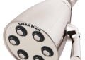 Speakman® S-2252-PN Icon™ Multi-Function Shower Head, 2.5 gpm Min, 3 Sprays, Wall Mount, 2-3/4 in Head, Import