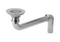Elkay® LKAD18 Drain Fitting, 3-1/2 in Nominal, Polished Chrome, Brass Drain