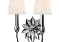 Hudson Valley 3212-PN Barton Wall Sconce - Polished Nickel