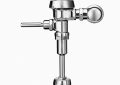 Sloan(R) 3912633 186 Single-Flush Manual Exposed Flushometer, 0.125 gpf Flush Rate, 3/4 in IPS Inlet, 3/4 in Spud, 15 to 80 psi Pressure, Polished Chrome, Domestic