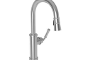 Newport Brass® 2940-5103/20 Model 2940-5103 Pull-Down Kitchen Faucet, Taft, 1.8 gpm, PVD Stainless Steel, 1 Handles, 1 Faucet Holes, Function: Traditional