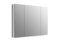 Kohler® 99011-SCF-NA Verdera® Mirrored Cabinet With Adjustable Flip-Out Flat Mirror, 40 in OAW x 30 in OAH, Anodized Aluminum