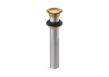 Kohler(R) K-33151-2MB Clicker Drain without Overflow - Vibrant Brushed Moderne Brass