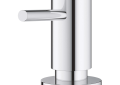 GROHE 40535000 Universal Cosmopolitan 40535000 Cosmopolitan Soap Dispenser, StarLight® Chrome, 15 oz Capacity, Deck Mount, Brass
