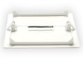 Fluidmaster AP-0808 8 inch x 8 inch Plastic Access Panel - White