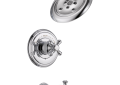 Delta T14497-LHP Cassidy Monitor 14 Series Tub and Shower Trim less Handles - Chrome