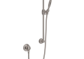 ROHL 1301ESTN Handshower Set With 22" Slide Bar & Single Function Handshower - Satin Nickel