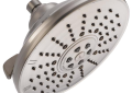 DELTA® 52680-SS Universal Raincan Shower Head, 2.5 gpm Flow Rate, 3 Sprays, 8-5/32 x 4-11/16 in Head, Import