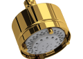 Rohl 1080/8ULB 4" 5-Function Showerhead - Unlacquered Brass