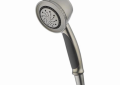 DELTA® 59478-SS-PK Premium Hand Shower, 5 Shower Head, 2.5 gpm Flow Rate, 60 to 82 in L Hose, 1/2 in Connection, Stainless Steel, Import