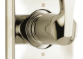 DELTA® T11951-PN 3-Port 6-Setting Diverter Trim, Brilliance® Polished Nickel