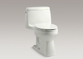 Kohler 3810-NY Comfort Height(R) One-Piece, Compact Elongated 1.28 gpf Toilet